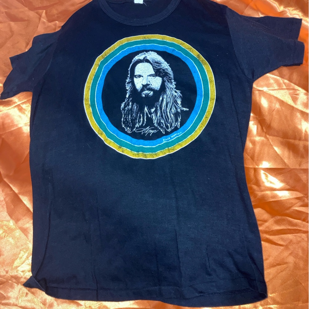 Bob seger and the silver bullet stranger in town band tee